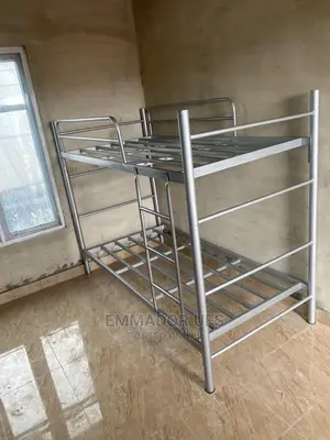 Hostel Metal Bunk Bed Silver
