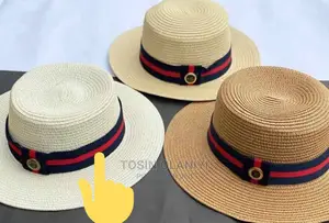 Unisex Boater Straw Hats
