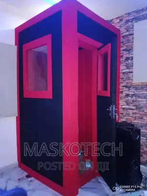 Studio Recording Booth and Acoustic Bass Traps #1