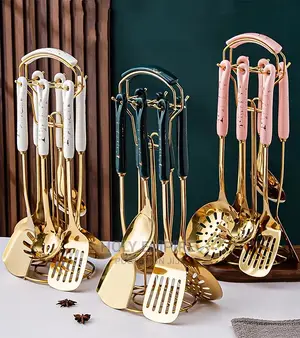 7 PCS 304 Stainless Steel Kitchen Cooking Utensil Tools Set