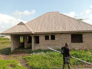 Aluminium Roofing Sheet, Longspan Design (Beige Colour)