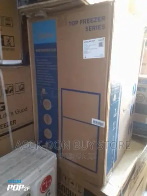 Midea 180liters Fridge and Freezer, Double Door