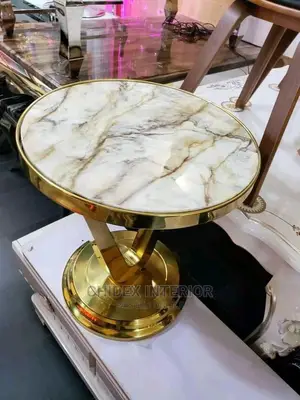 Golden Side Stool