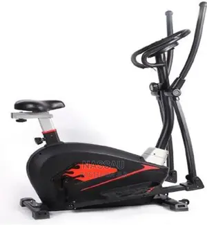 Cross Trainer Bike Black and Red