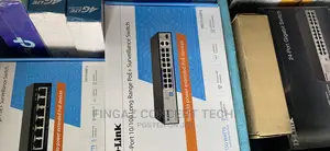 D-Link 10/100 Long Range Poe+ Surveillance Switch
