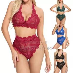 Sexy Lingerie Bow-Knot Wireless Mesh Ruffle Sensual Lingerie