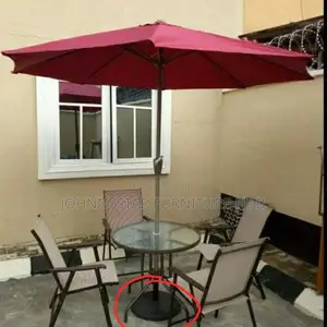 Jackson Outdoor 4 Chairs With Table and Unbrellas