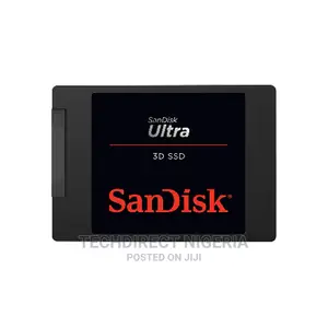 Sandisk Ultra 3D 1TB SSD, Black