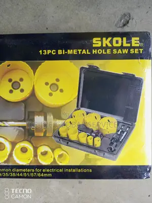 Set of Metal Hole Saw 13pcs (Skole)