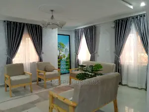 Plain Grey Quality Curtain