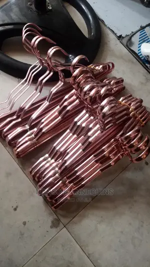 Rose Gold Aryrlic Clothes Hangers