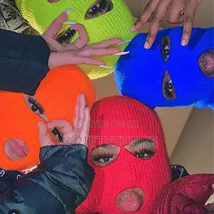 3 Hole Unisex Full Face Mask