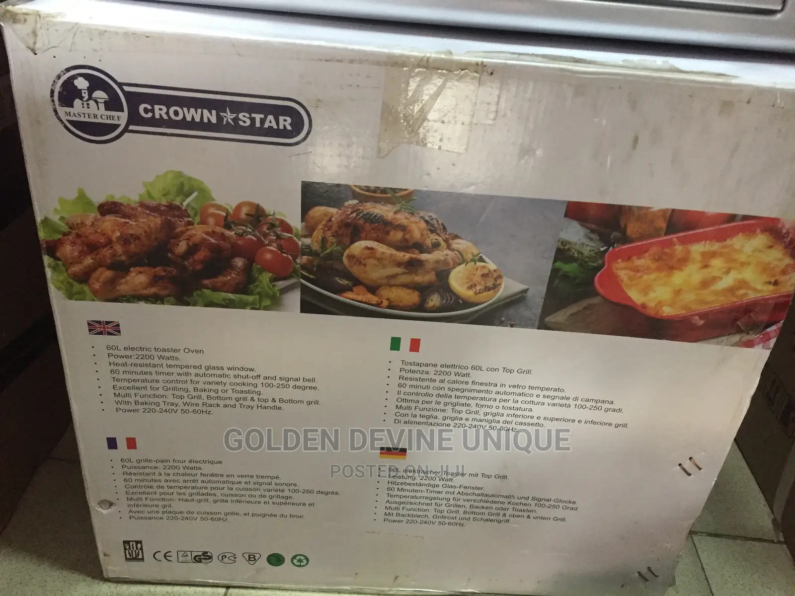 Crown Star Oven