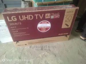 50" 4K LG Uhd TV Al Thinq 2 Years Warranty