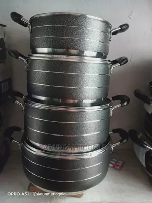 4 Set Of Non Stick Cooking Pot
