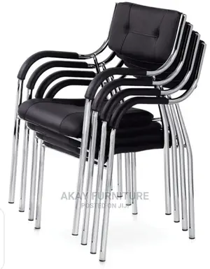 Leather 4 Legs Chair