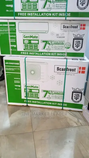 Scanfrost 1.5hp Inverter Split Air Conditioner + Free Kit