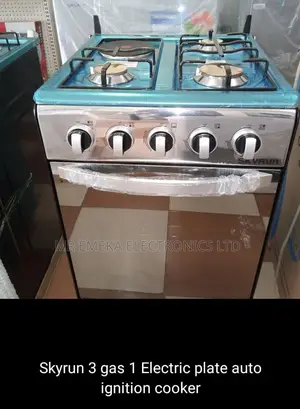 Skyrun Gas Cooker 3+1