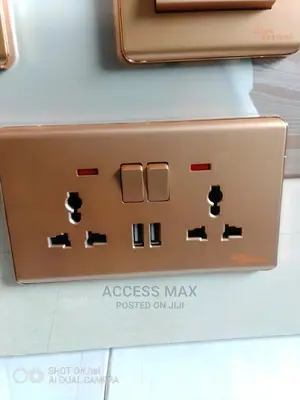 13 Amps Double Socket With USB Charger