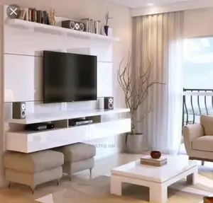 Hangable Wall Tv Stand Executive - White