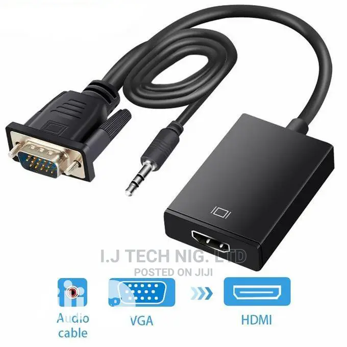 VGA to HDMI Adapter