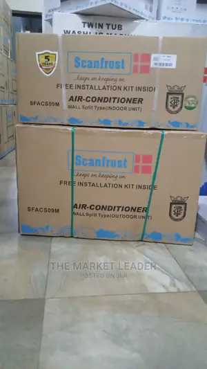 Scanfrost 1hp Split Ac + Installation Kit