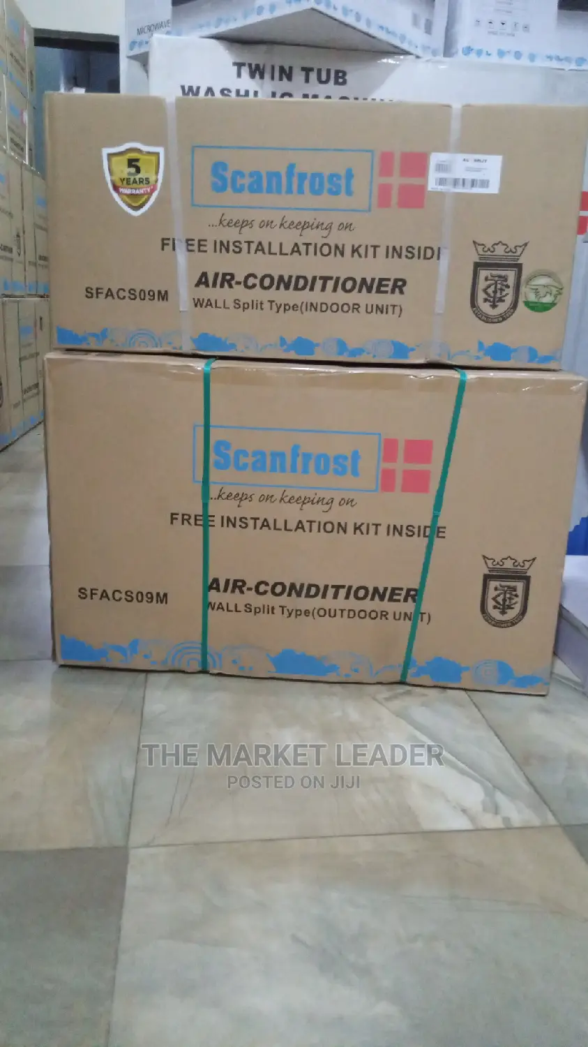 Scanfrost 1hp Split Ac + Installation Kit