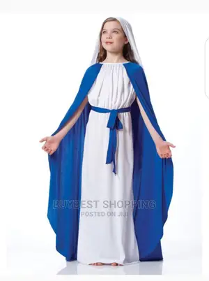 Girls Childs Virgin Mary Costume