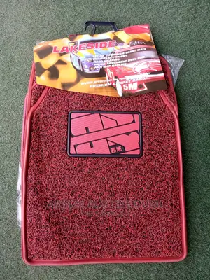 Red Original Rubber Rug Mat