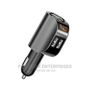 Havit Car Charger With Car Light Smoke and 2 USB. Havit H237