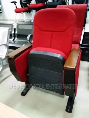 Auditorium/, Church Chair With Writing Pad