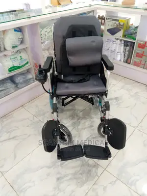 Electric Wheelchair With Headrest