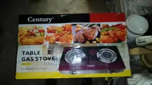 Century Table Gas Cooker 2 Burner of Glass Top