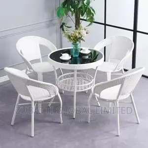 Outdoor Coffee Table and Chair