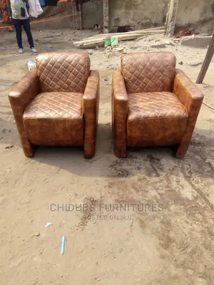 Single Sofa With Quality Leather