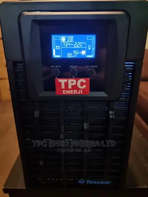3 Kva Tescom Online UPS With Batteries