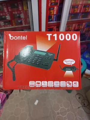 Bontel Telephone. Bontel Table Phone. T1000 Dual SIM Card