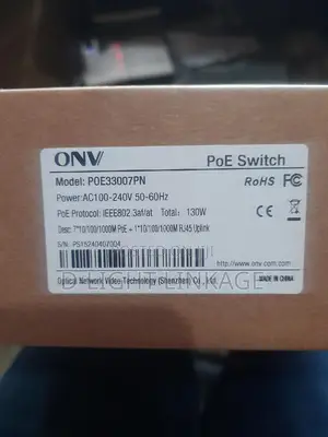 Onv 8port Poe Gigabit Switch