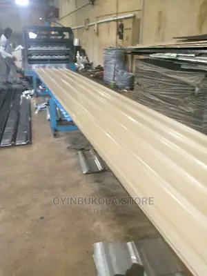 Cream Coloured Aluminum Roofing Sheet
