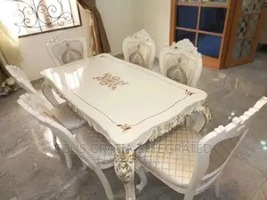 Royal Dinning Table With 6 Chairs