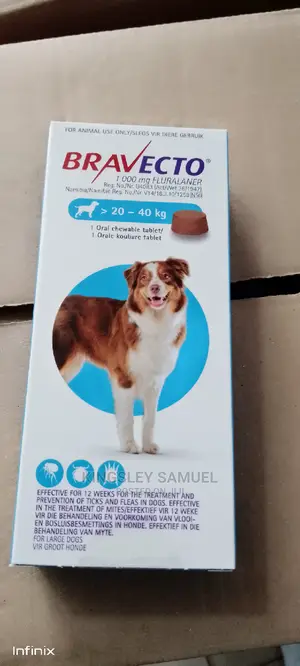 Bravecto 1000 Mg, 20-40 Kg