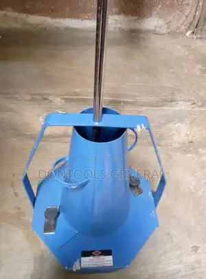 Slump Cone Test Apparatus With Tamping Rod Test Apparatus