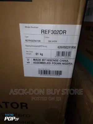 302 Liters Hisense Giant Refrigerator