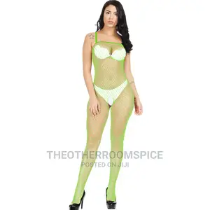 Bodystocking Costume Lingerie Women Fishnet Mesh