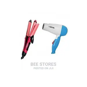 Nova 2in1straightener and Curler With Hand Dryer