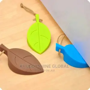 Leaf Door Stopper Child Finger Protection Door Stoper-Green