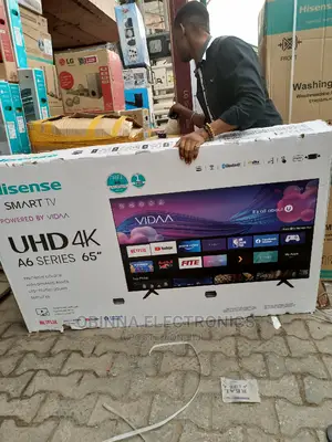 Brand New HISENSE 65" Smart(4K)UHD)Wi-Fi)Netflix)Internet Tv