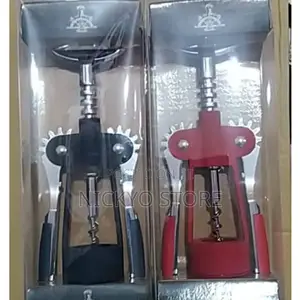 Red and Black Wine Opener
