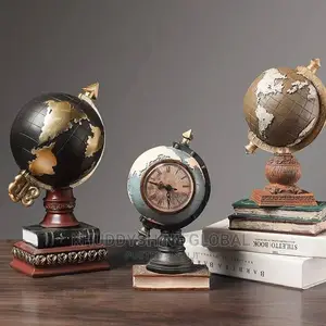 European Classic Clock Globe