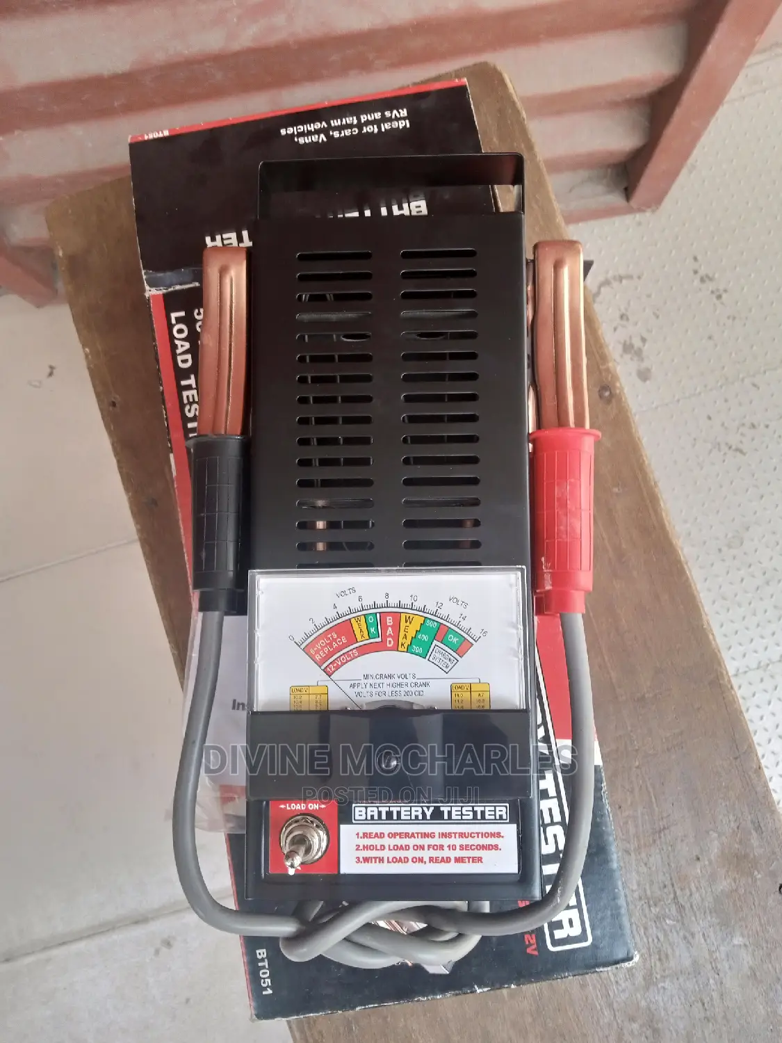 Analog Battery Tester
